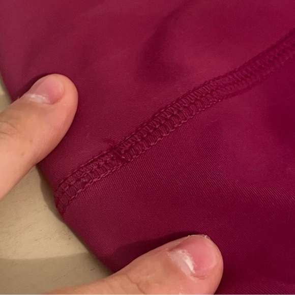 Lululemon Wunder Train High-Rise Tight 25" | Magenta Purple | Size 4 | Everlux - Picture 6 of 7